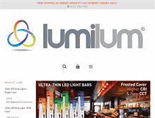 Tablet Screenshot of lumilum.com